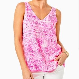 Lilly Pulitzer florin Sleeveless reversible Women's tank